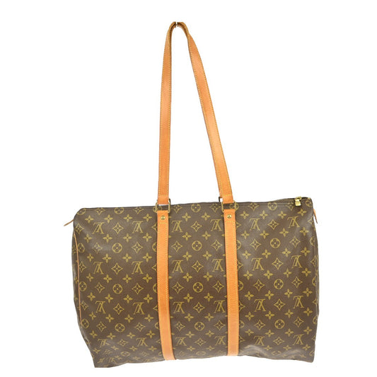 Louis Vuitton Flanerie Handbag Monogram Canvas, BROWN, CANVAS, Tote bag