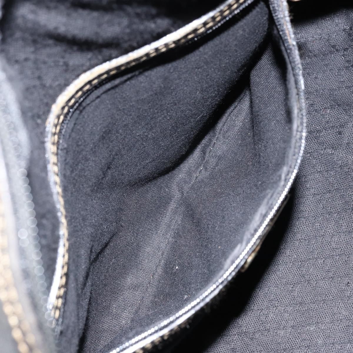 Fendi Vintage Pequin Boston Bag Coated Canvas, BROWN, CANVAS, Handbag