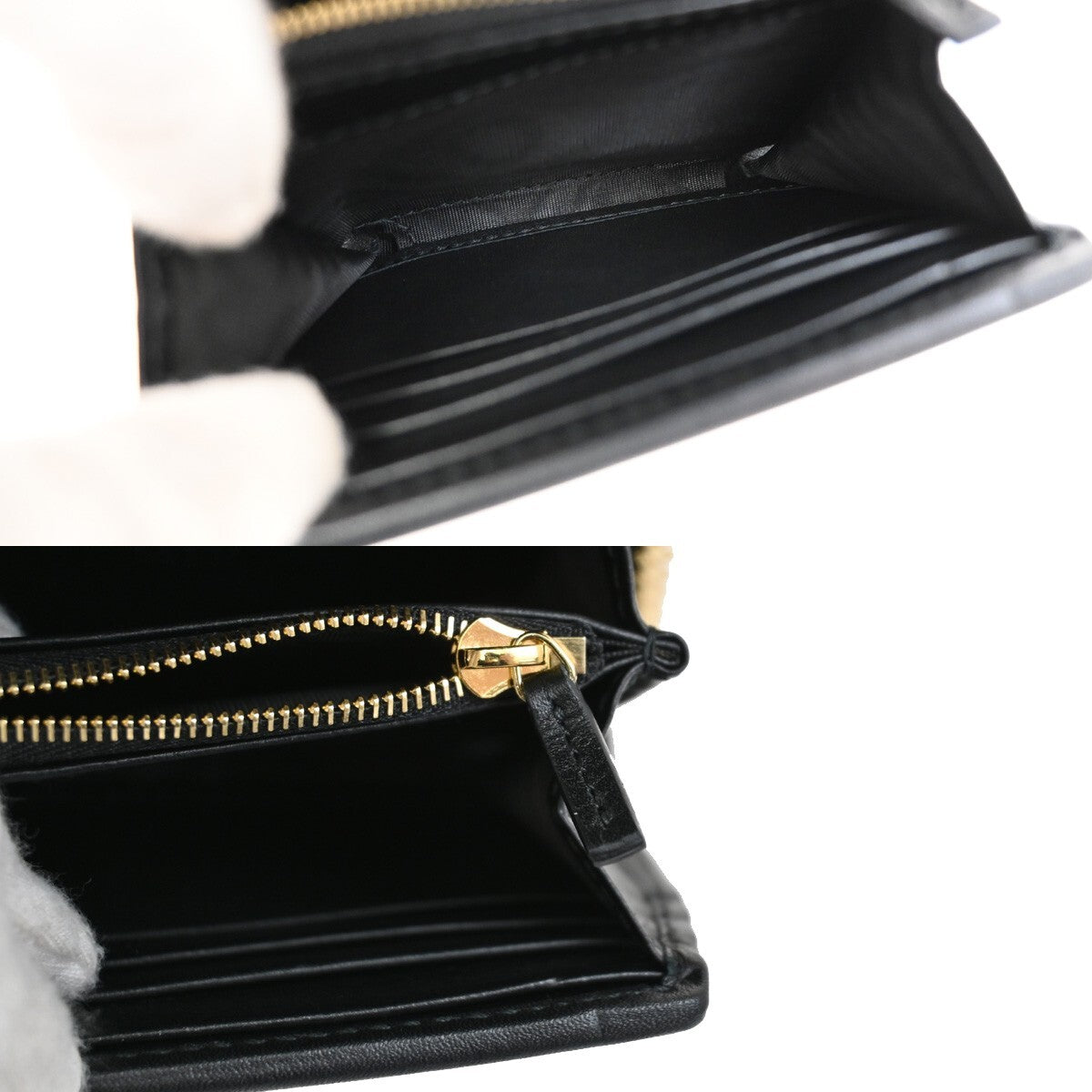 Gucci Blondie NM Chain Flap Bag Leather, BLACK, LEATHER, Shoulder bag