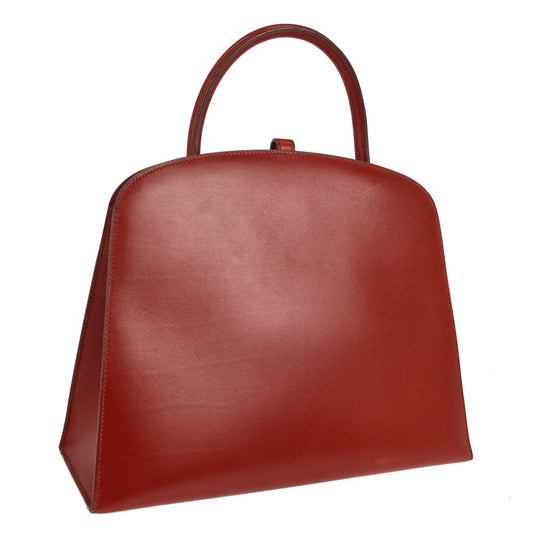 Hermes Dalvy Bag Box Calf, RED, LEATHER, Handbag
