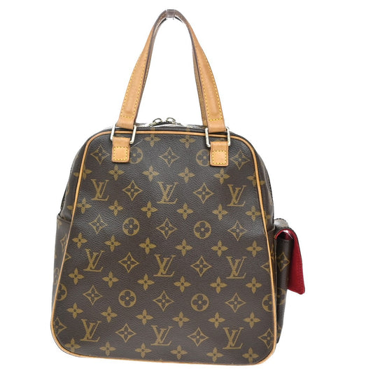 Louis Vuitton Excentri-Cite Handbag Monogram Canvas, BROWN, CANVAS, Handbag