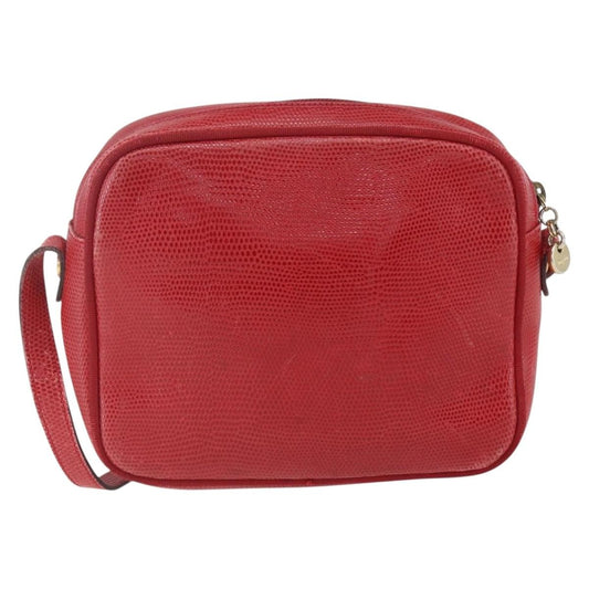 Salvatore Ferragamo Vara Bow camera Shoulder Bag Leather, RED, LEATHER, Shoulder bag