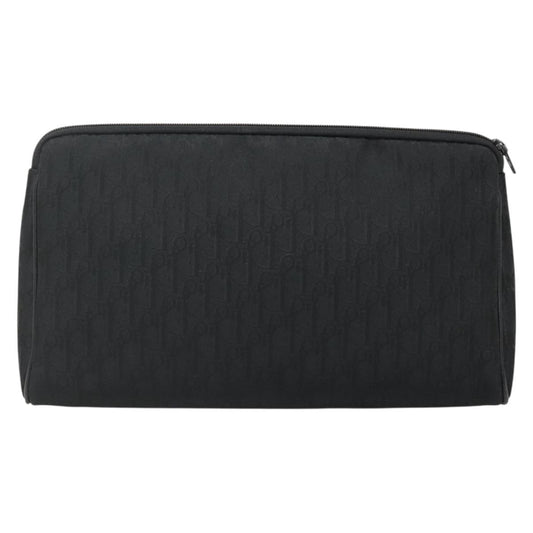Christian Dior Trotter pouch Diorissimo Canvas, BLACK, CANVAS, Clutche & pouche
