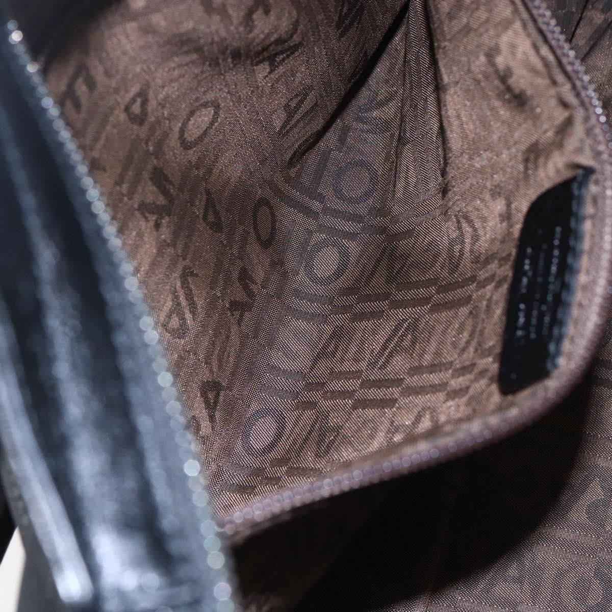 Salvatore Ferragamo Gancini Tote Leather, BLACK, LEATHER, Tote bag