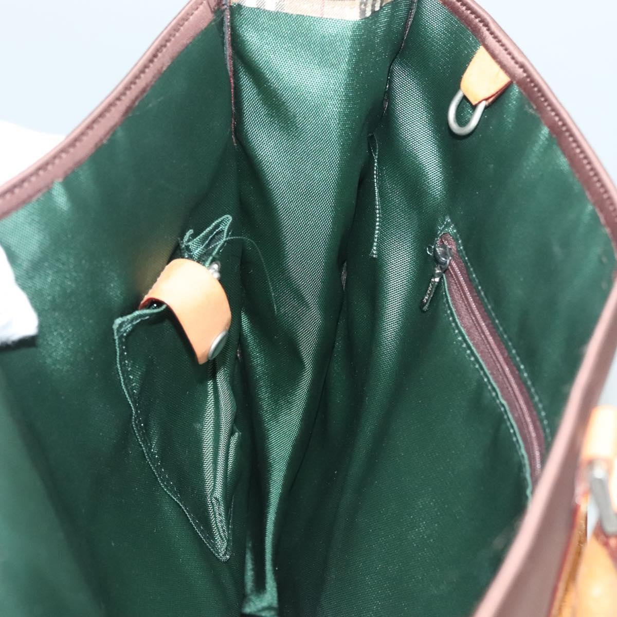 Burberry Nova Check Tote Nylon, BROWN, NYLON, Tote bag