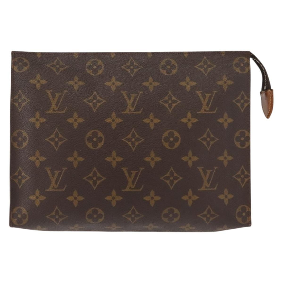 Louis Vuitton Poche Toilette NM Monogram Canvas, BROWN, CANVAS, Toiletry Case