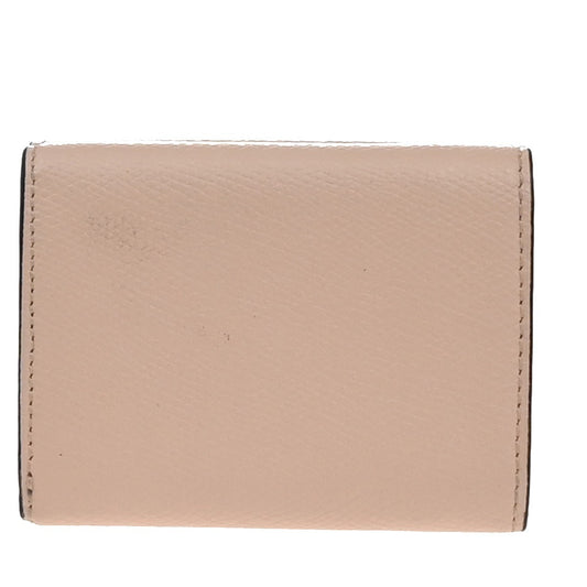 Fendi F is Fendi Trifold Wallet Leather, PINK, LEATHER, Wallets