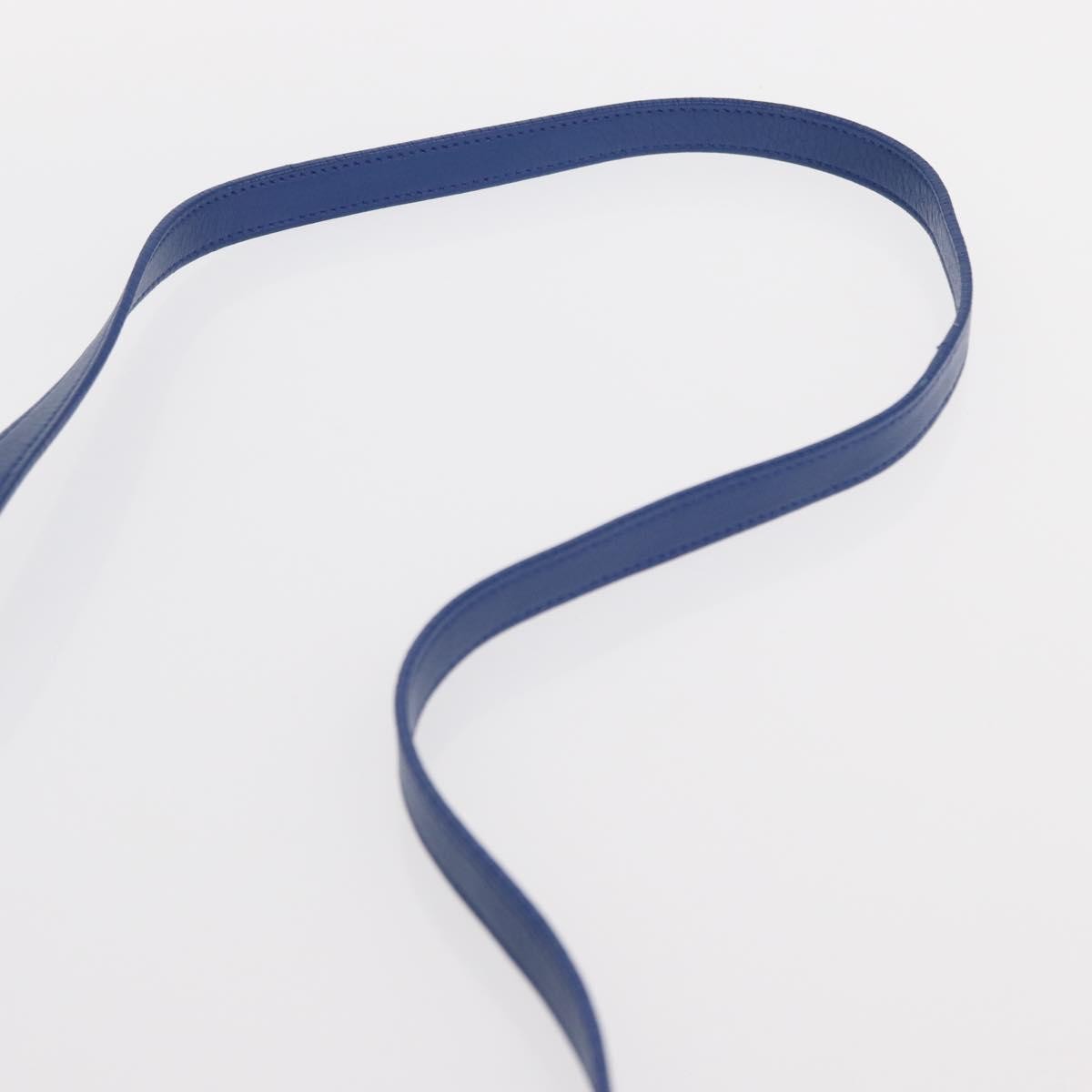 Saint Laurent Monogram Cabas Leather, BLUE, LEATHER, Handbag