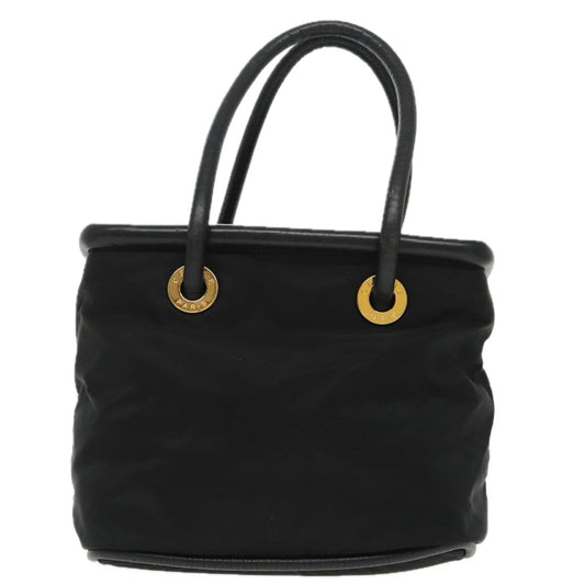 Celine Handbag Nylon, BLACK, NYLON, Handbag