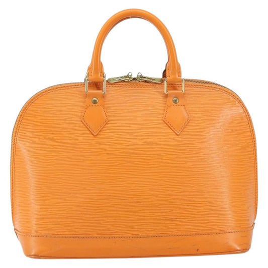Louis Vuitton Vintage Alma Handbag Epi Leather, ORANGE, LEATHER, Handbag