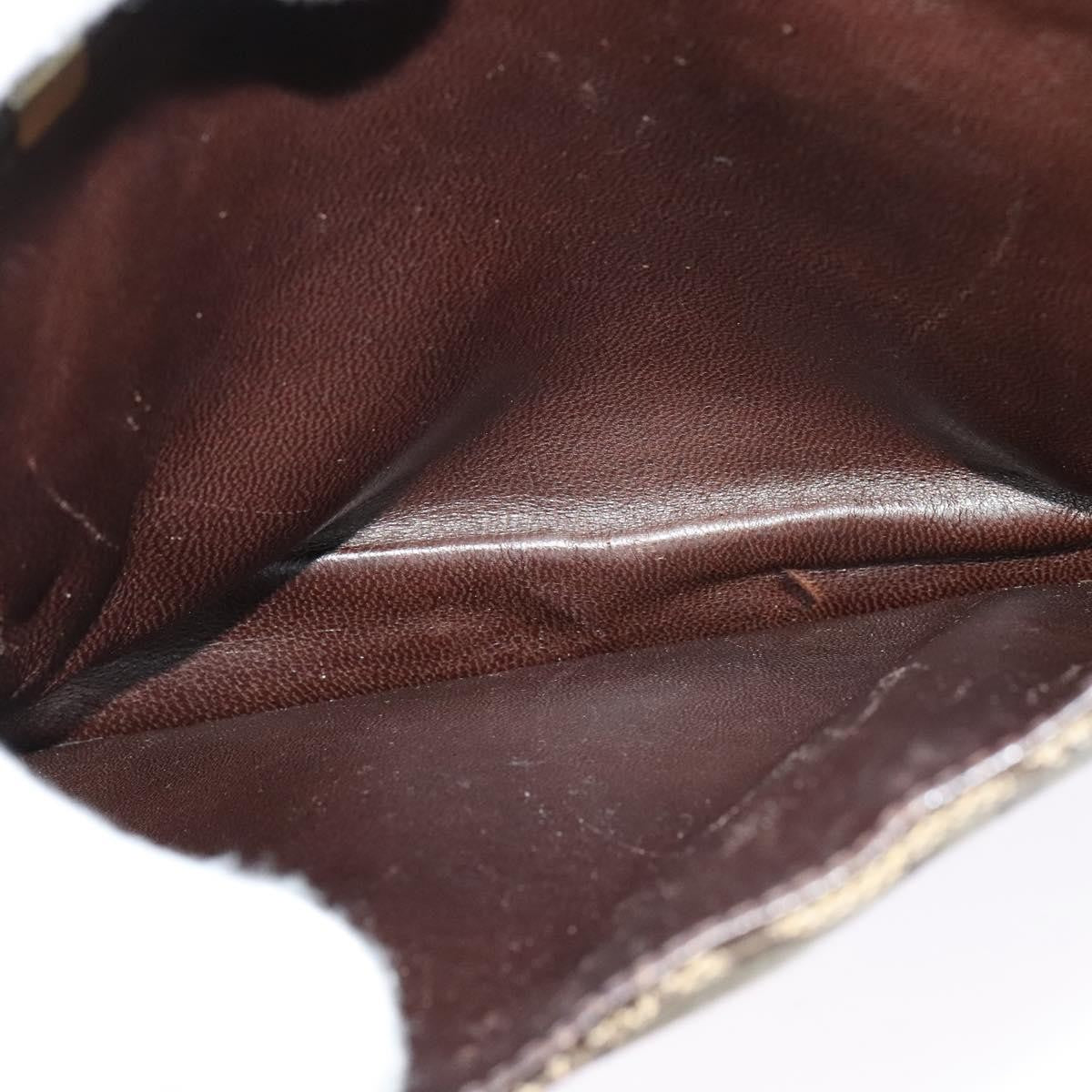 Celine C Sulky Shoulder bag Canvas and Leather, BEIGE, CANVAS, Shoulder bag