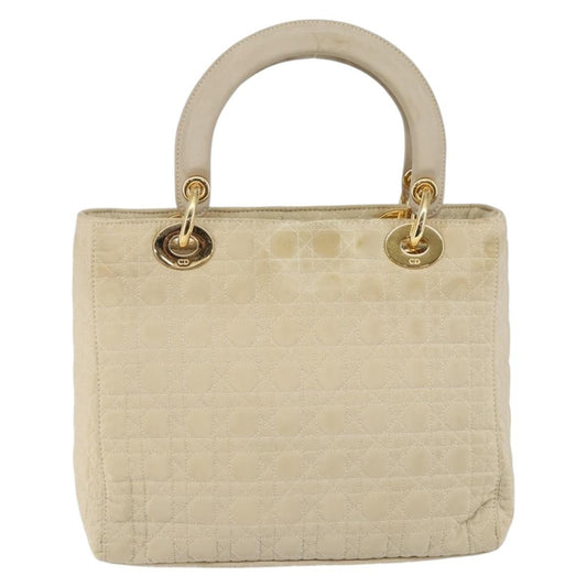 Christian Dior Lady Dior Bag Nylon, BEIGE, NYLON, Handbag