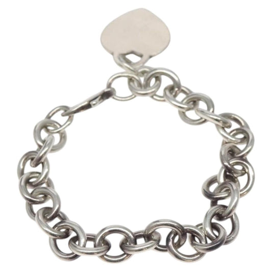 Tiffany & Co. Return To Tiffany Heart Tag Bracelet Sterling Silver, SILVER, SILVER, Bracelet