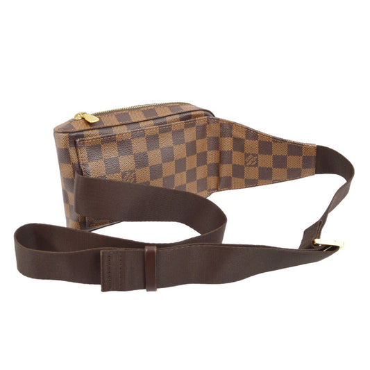 Louis Vuitton Geronimos Waist Bag Damier, BROWN, CANVAS, Clutche & pouche