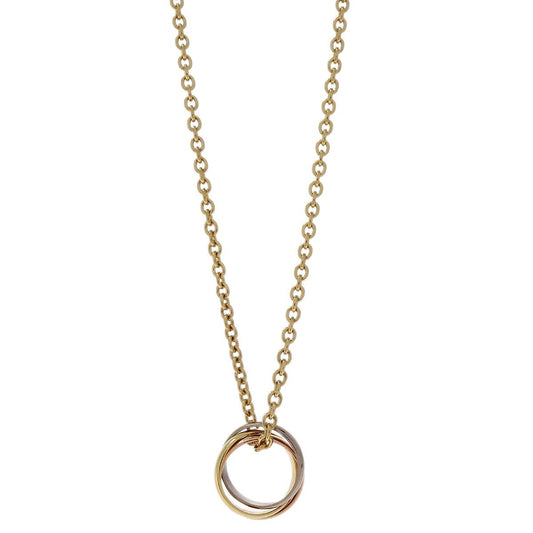 Cartier Trinity Pendant Necklace 18K Tricolor Gold, Gold, Gold, Necklace