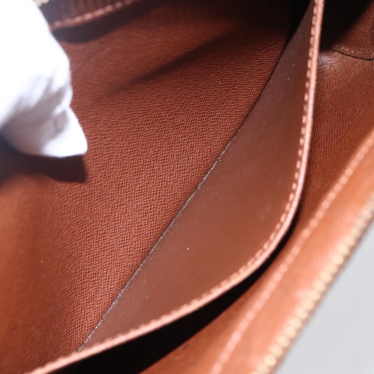 Louis Vuitton Pochette Orsay Monogram Canvas, BROWN, CANVAS, Clutche & pouche