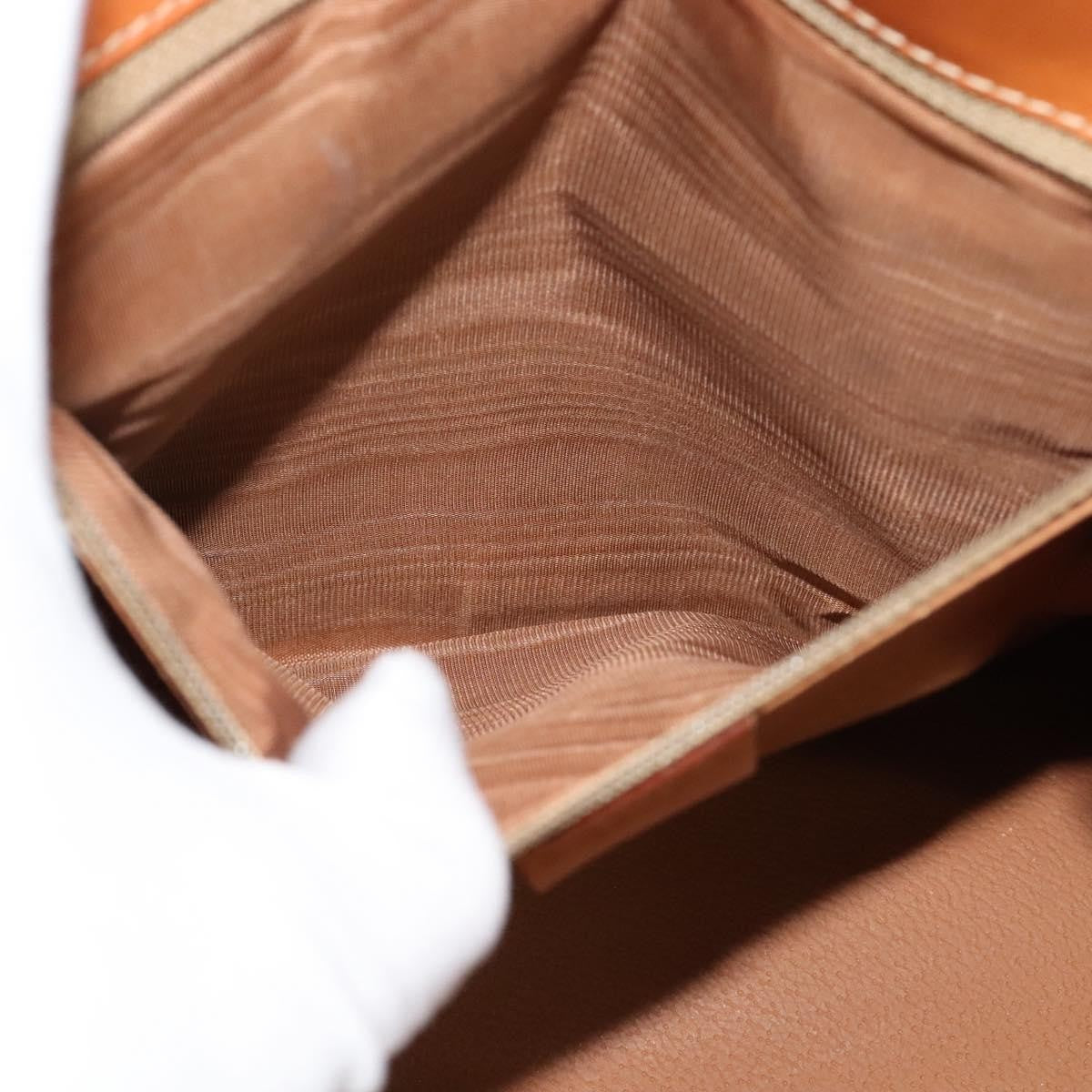 Celine Triomphe vintage handbag Macadam canvas, BROWN, CANVAS, Handbag