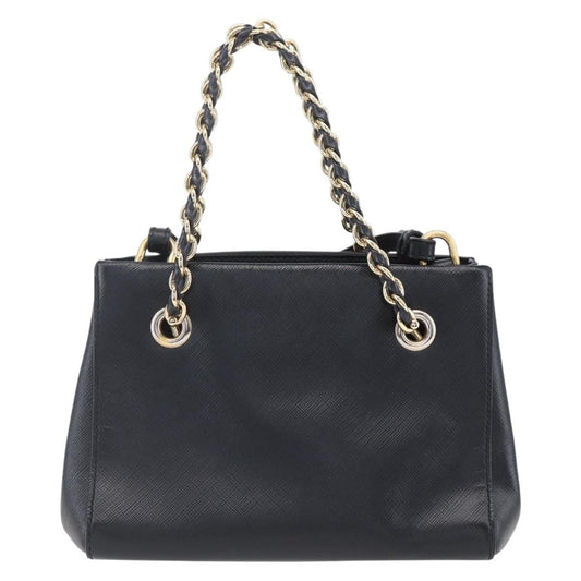 Salvatore Ferragamo Vala Shoulder Bag Leather, BLACK, LEATHER, Shoulder bag