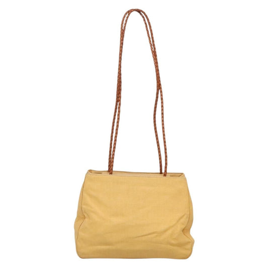 Versace Medusa Shoulder Bag Canvas, YELLOW, CANVAS, Shoulder bag