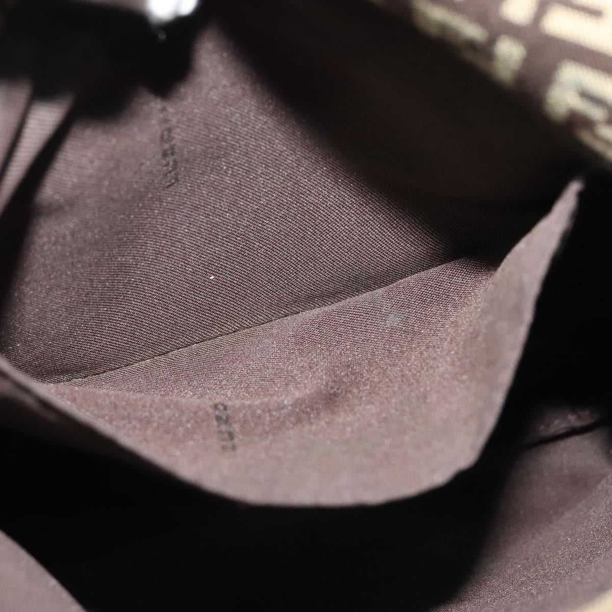 Fendi Mamma Baguette Shoulder Bag Canvas, BROWN, CANVAS, Shoulder bag