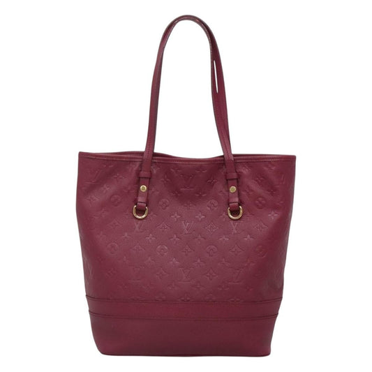Louis Vuitton Citadine Handbag Monogram Empreinte Leather, PURPLE, LEATHER, Tote bag