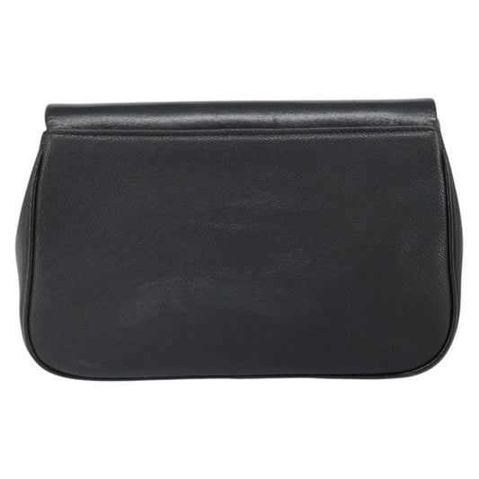 Givenchy Vintage 4G shoulder bag Leather, BLACK, LEATHER, Shoulder bag