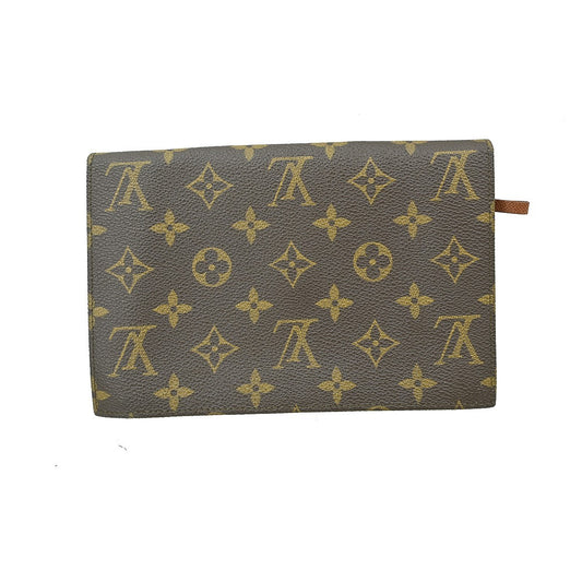 Louis Vuitton Pochette Rabat Monogram Canvas, BROWN, CANVAS, Clutche & pouche
