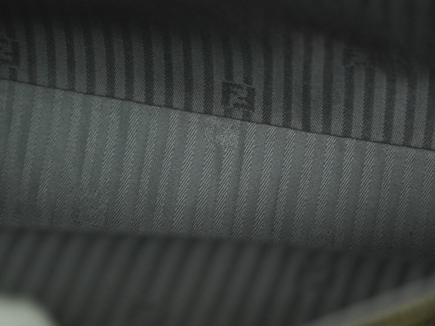 Fendi 2Jours Bag Leather, GRAY, LEATHER, Handbag