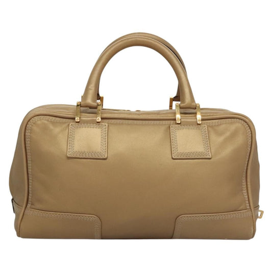 Loewe Amazona Bag Leather, GOLD, LEATHER, Handbag