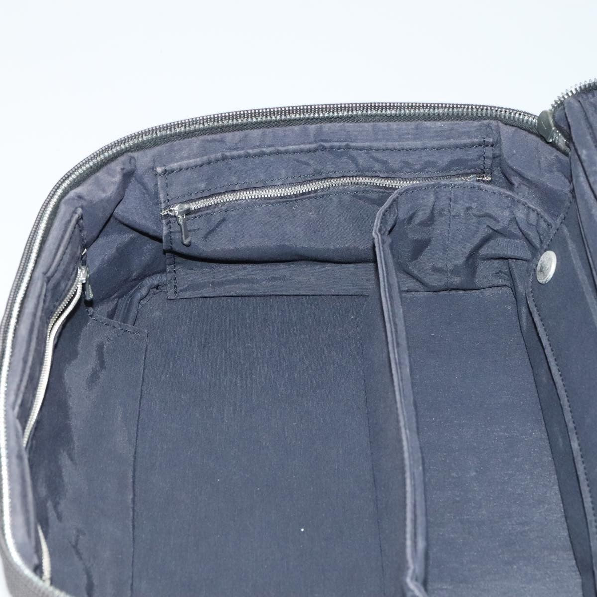 Hermes Vanity Herline Pouch Canvas, GRAY, CANVAS, Clutche & pouche