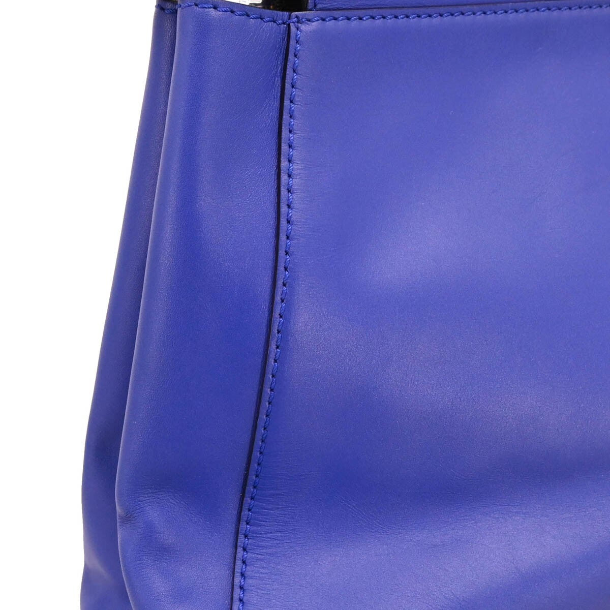Fendi Peekaboo Bag Soft Leather, BLUE, LEATHER, Handbag