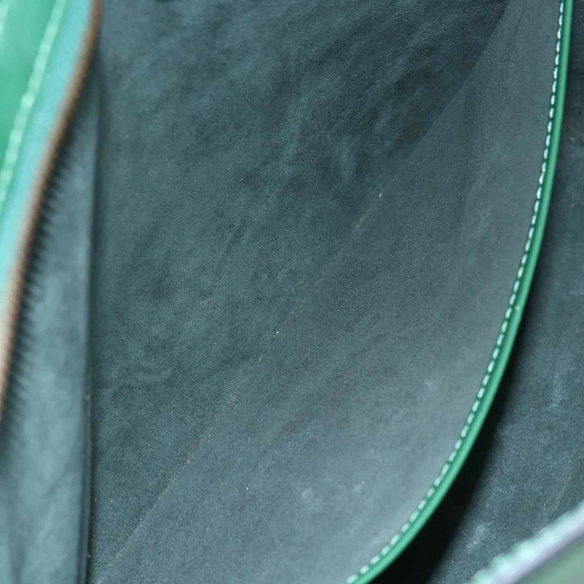 Louis Vuitton Lussac Handbag Epi Leather, GREEN, LEATHER, Handbag