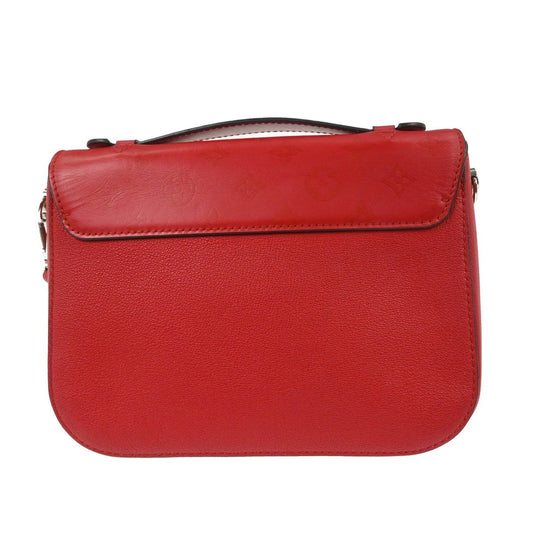 Louis Vuitton Very Messenger Monogram Leather, RED, LEATHER, Shoulder bag