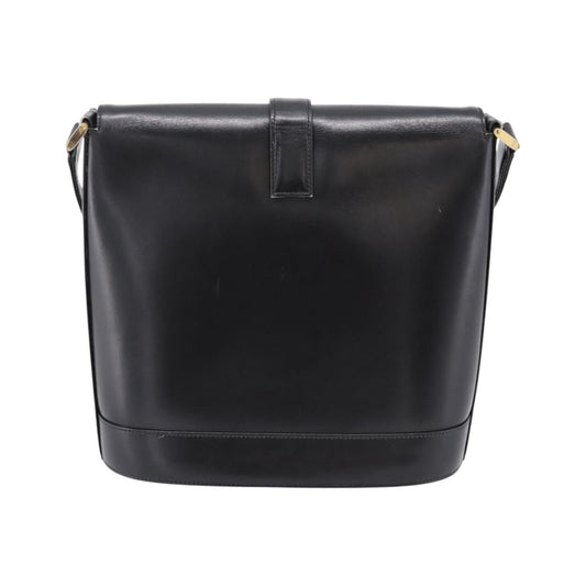 Saint Laurent Vintage Shoulder bag leather, Black, Leather, Shoulder Bag