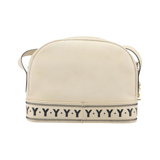 Saint Laurent Vintage Shoulder bag Leather, Beige, Leather, Shoulder Bag