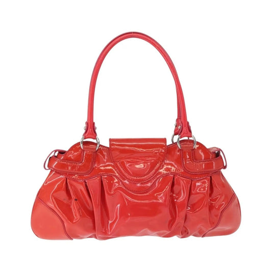 Salvatore Ferragamo Marisa Patent leather, Red, Patent Leather, Handbag