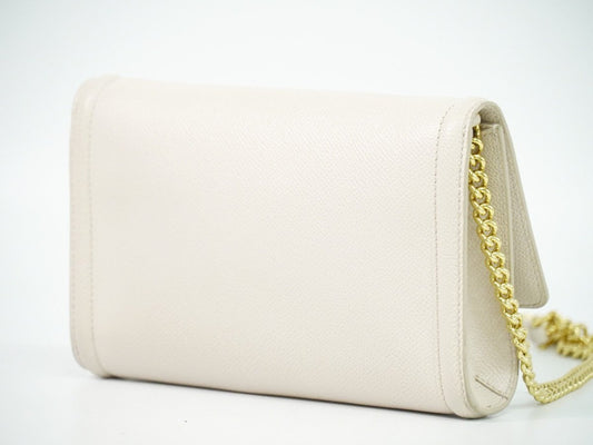 Salvatore Ferragamo Vara Bow Chain Flap Bag - Brandsamsara