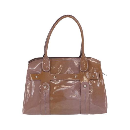 Salvatore Ferragamo Vintage Patent leather, Purple, Patent Leather, Handbag
