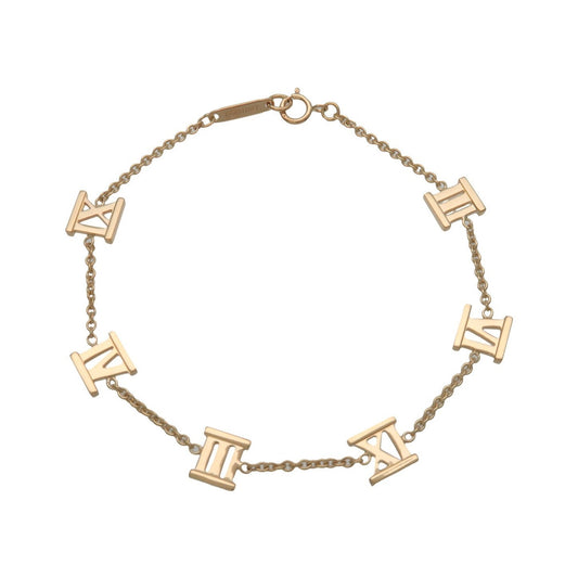Tiffany & Co. Atlas Open Link 18K White Gold, Gold, Yellow Gold, Bracelet