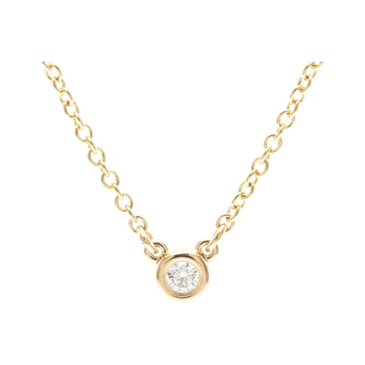Tiffany & Co. Elsa Peretti Diamonds By The Yard Pendant 18K Rose Gold with Diamond, Gold, Pink Gold, Necklace