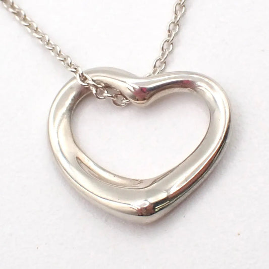 Tiffany & Co. Elsa Peretti Open Heart Pendant - Brandsamsara