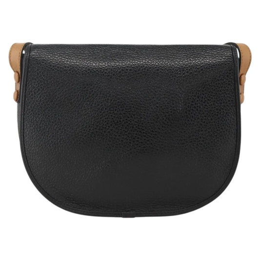Christian Dior CD Shoulder bag Leather, Black, Leather, Shoulder Bag