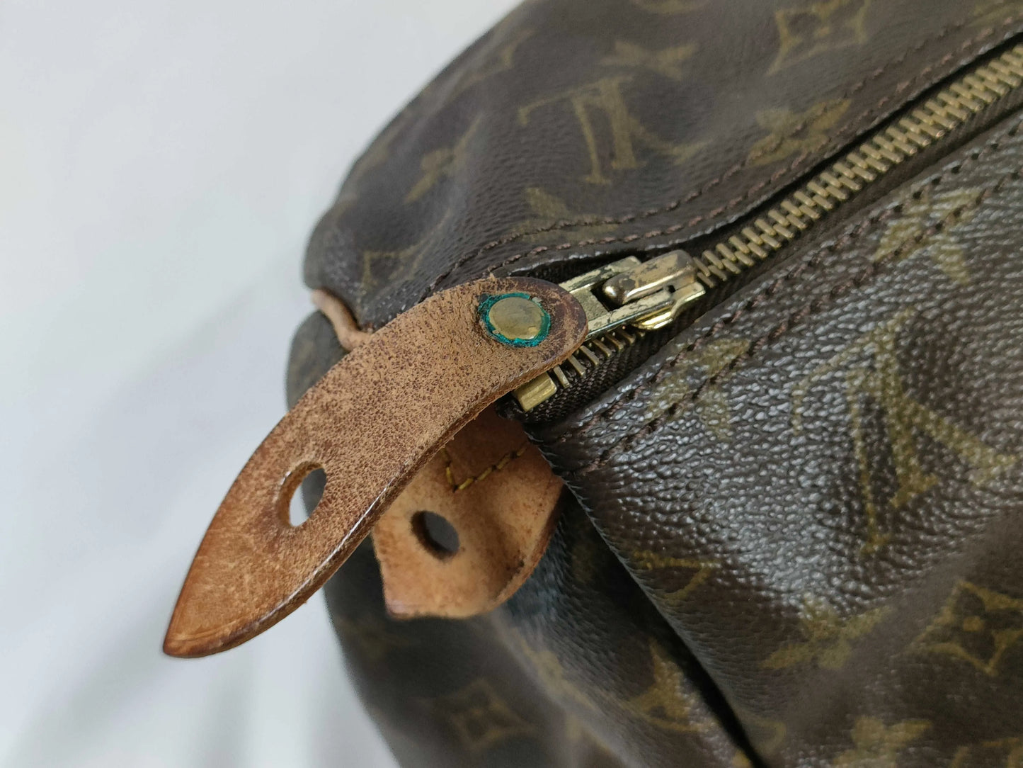 Louis Vuitton Speedy Monogram Canvas, Brown, Canvas, Handbag