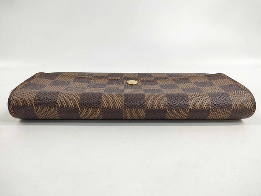 Louis Vuitton Zippy wallet vertical Damier Graphite, Brown, Canvas, Wallet