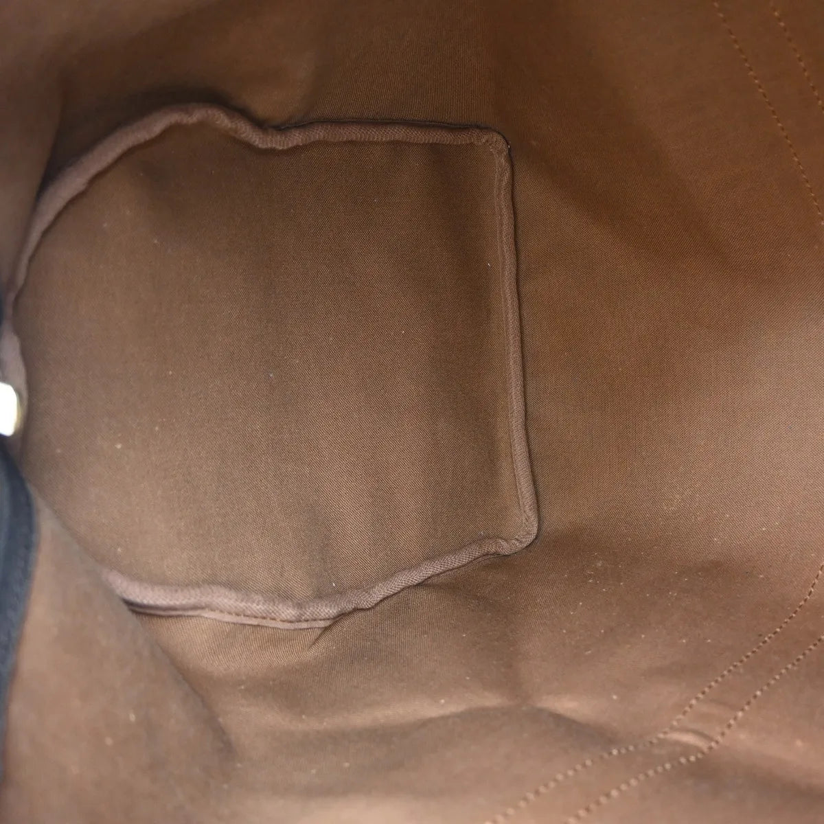 Louis Vuitton Keepall Monogram, Brown, Canvas, Travel Bag