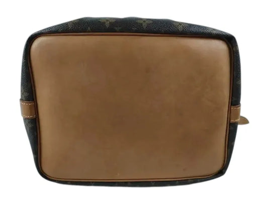 Louis Vuitton Petit Noe Monogram Canvas, Brown, Canvas, Shoulder Bag