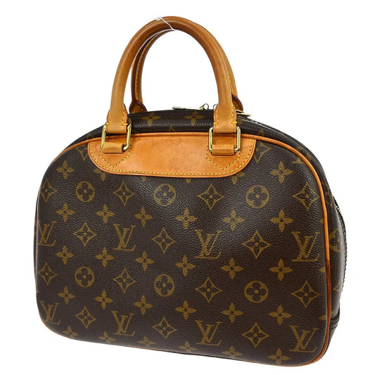 Louis Vuitton Trouville Monogram Canvas, Brown, Canvas, Handbag