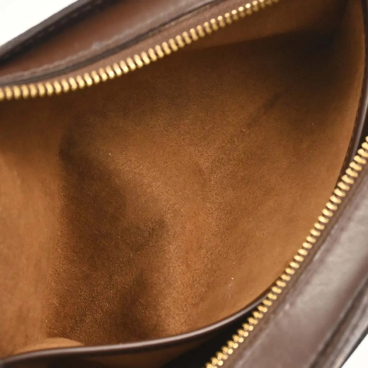 Louis Vuitton Pochette Saint Louis Damier, Brown, Canvas, Clutch