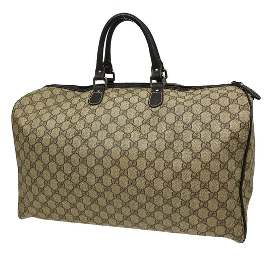 Gucci Joy Boston GG Canvas, Beige, PVC, Travel Bag