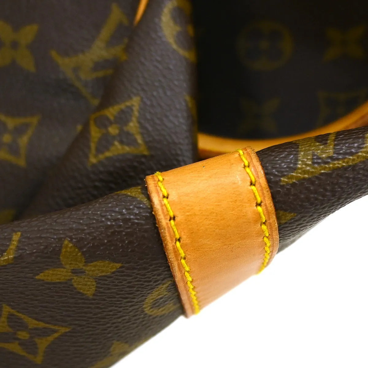 Louis Vuitton Keepall Bandoulière Monogram, Brown, Canvas, Travel Bag